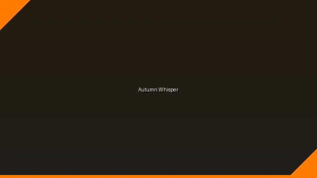 冠军作品《秋日私语》- ayx体育app 优胜视频